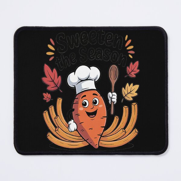 Item preview, Sweeten The Season Autumn Flavors Await Chef Carrot Vibes designed and sold by CottonCandyPrin.