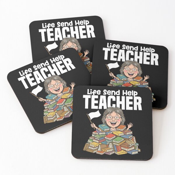 Item preview, TEACHER - LIFE SEND HELP designed and sold by KEF Custom.