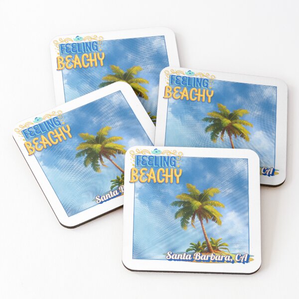 Item preview, Feeling Beachy – Santa Barbara CA Palm Tree Shirt | California Coastal Summer Vibes designed and sold by DonnaRaine.