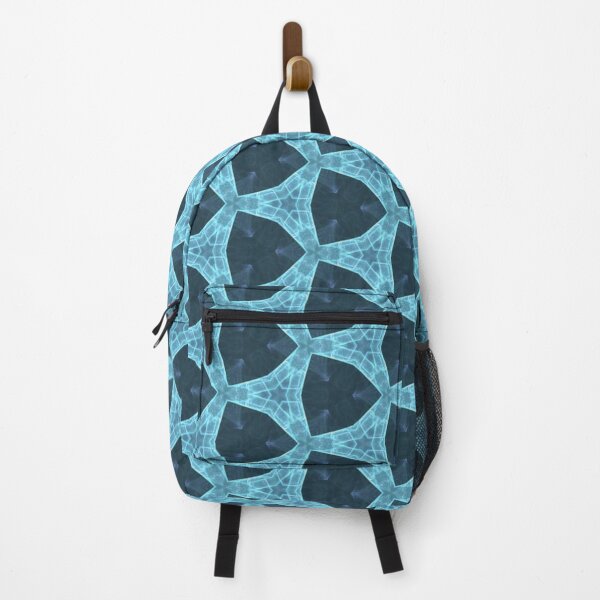 Item preview, Glacial Lattice - Ice Blue Geometric Web Pattern, Modern Surface Texture designed and sold by The Artful Vagabond.