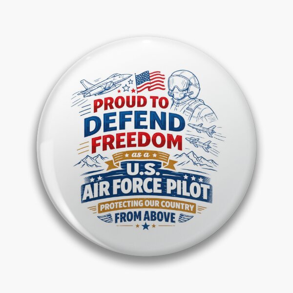 Item preview, Gift for American Fighter Pilot :Proud Defender  designed and sold by Combat Skies.
