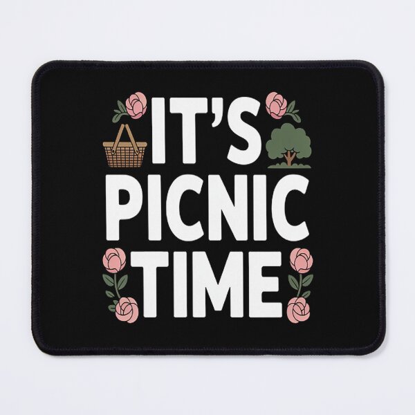 Item preview, It's Picnic Time Picnic Basket For Family squad summer designed and sold by mandiana.