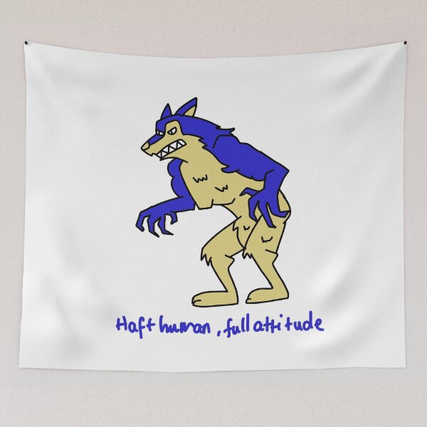 Item preview, Blue Attitude Lycan designed and sold by J-Mindful.