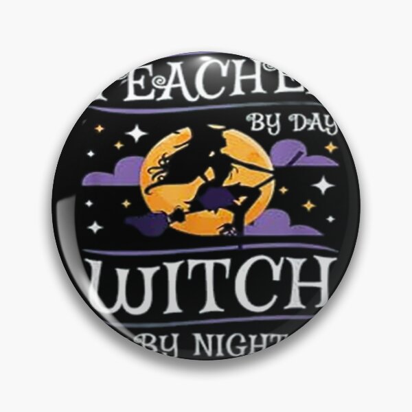 Item preview, Teacher By Day Witch By Night - Halloween Teaching designed and sold by CottonCandyPrin.