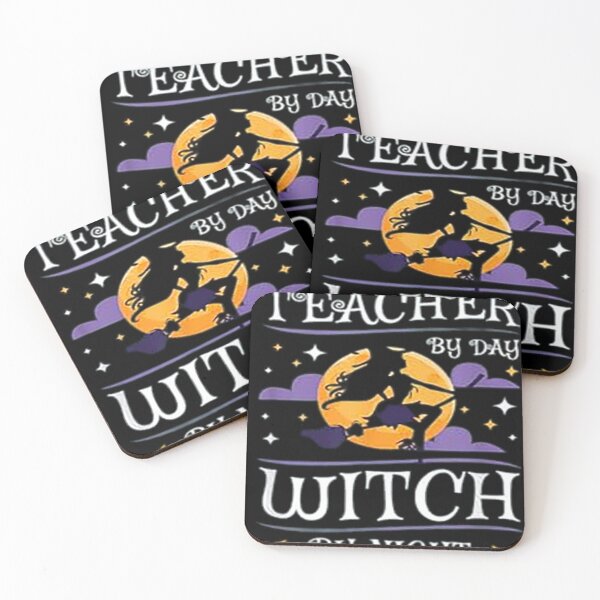 Item preview, Teacher By Day Witch By Night - Halloween Teaching designed and sold by CottonCandyPrin.