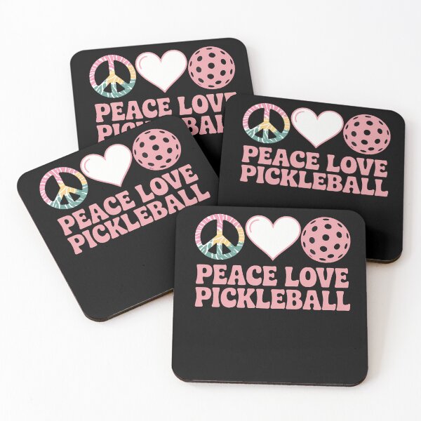 Item preview, Girls Pickleball Retired Ladies Peace Love Pickleball designed and sold by TrinaEspinoza.