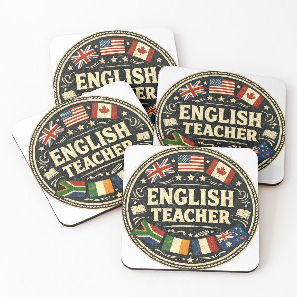 Item preview, English Teacher Speaking Countries World Flag designed and sold by graphic-genie.
