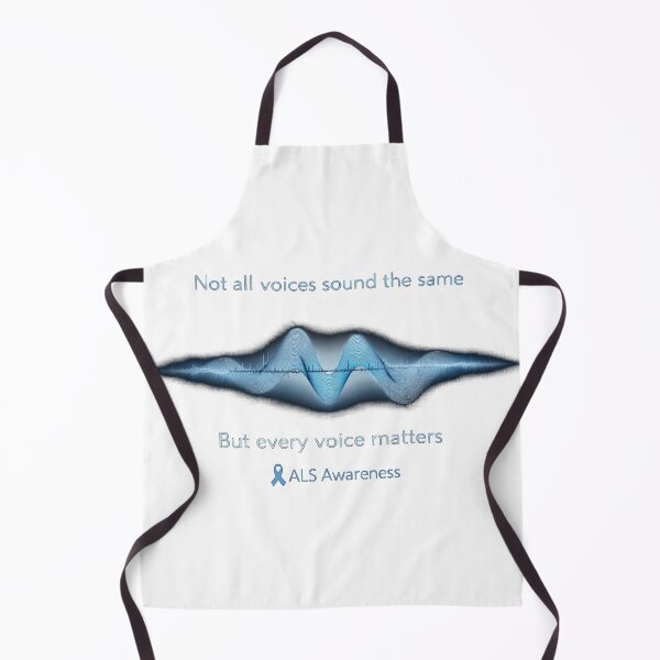 Item preview, Not All Voices Sound the Same – ALS Awareness Sound Wave designed and sold by Mirgonhood.