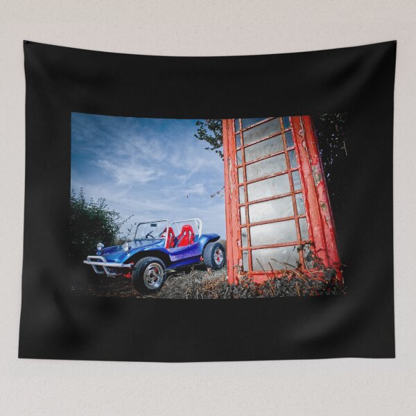 Item preview, Beach Buggy and Phone Box designed and sold by Radiocafe.