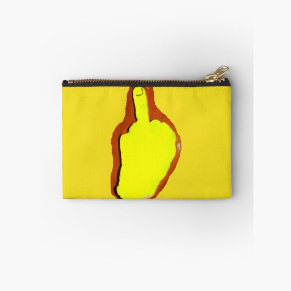 Item preview, THE finger in YELLOW designed and sold by ZoffArt-Shop.