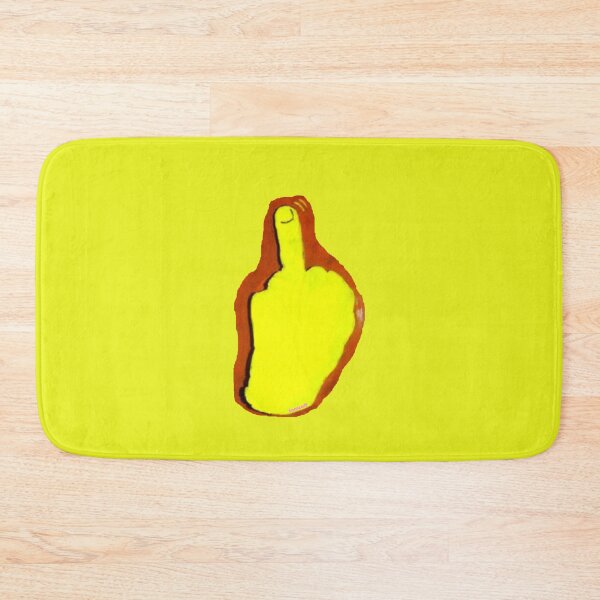 Item preview, THE finger in YELLOW designed and sold by ZoffArt-Shop.
