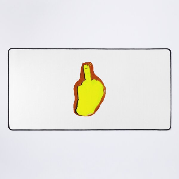 Item preview, THE finger in YELLOW designed and sold by ZoffArt-Shop.