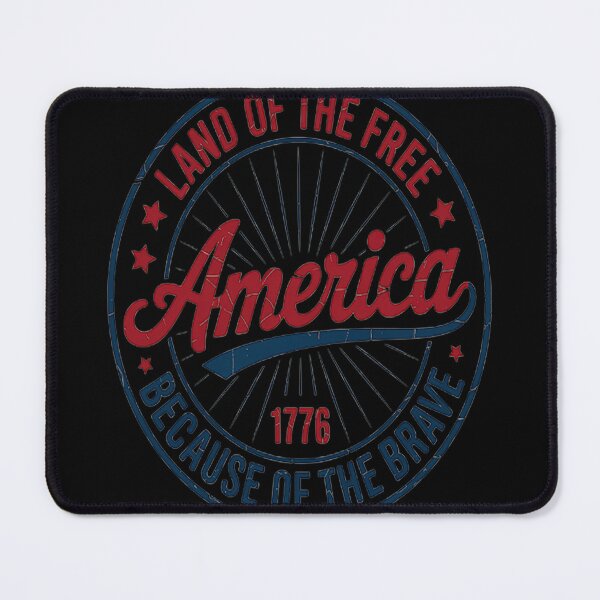 Item preview, Land Of The Free Because Of The Brave Preppy America designed and sold by mandiana.
