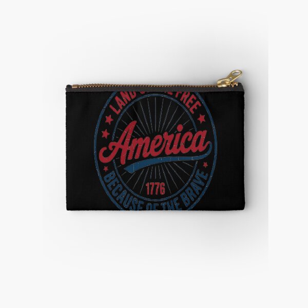 Item preview, Land Of The Free Because Of The Brave Preppy America designed and sold by mandiana.