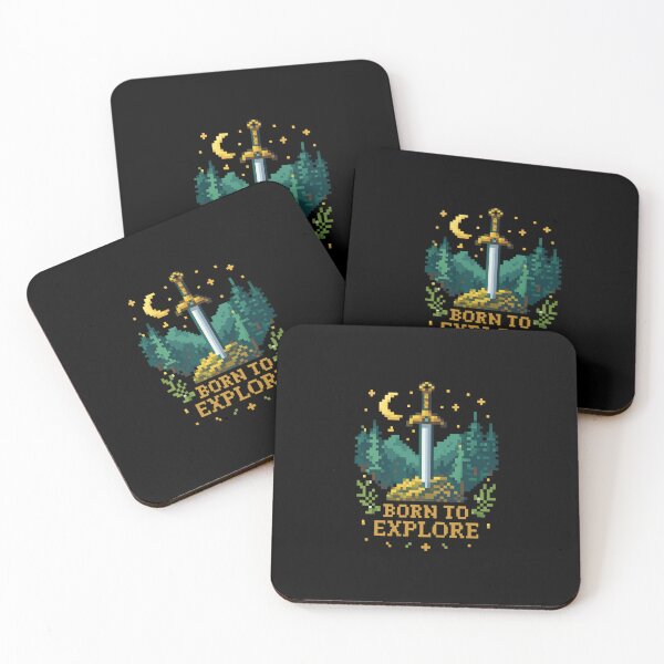 Item preview, Born To Explore Adventure Nature Design designed and sold by JollyScWear.