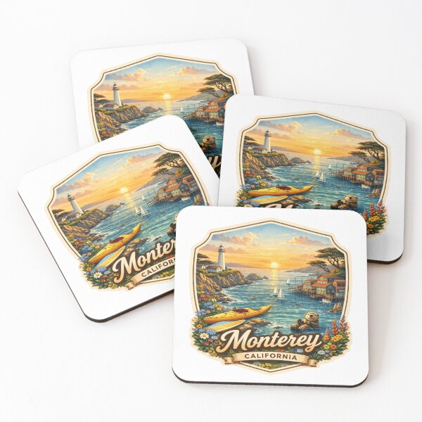 Item preview, Monterey, California  designed and sold by PamLeeDesign.