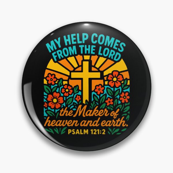 Item preview, Psalm 121:2 My Help Comes From The LORD The Maker Of Heaven And Earth designed and sold by plushism.