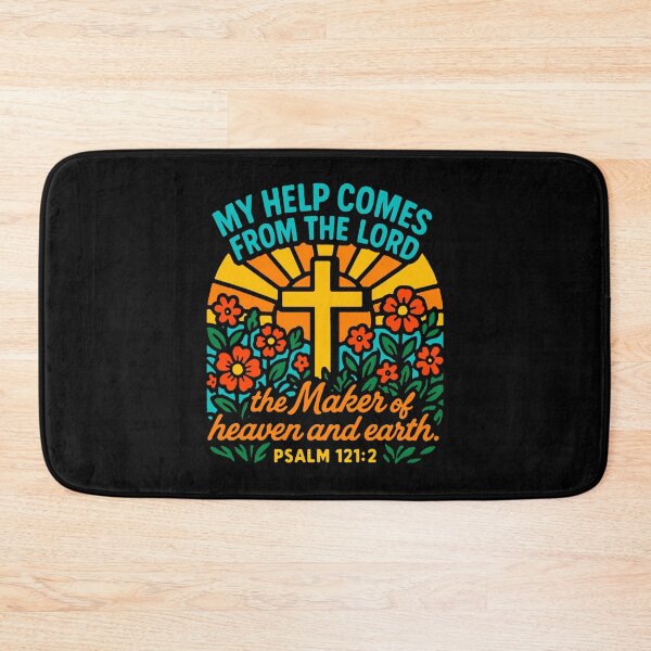 Item preview, Psalm 121:2 My Help Comes From The LORD The Maker Of Heaven And Earth designed and sold by plushism.