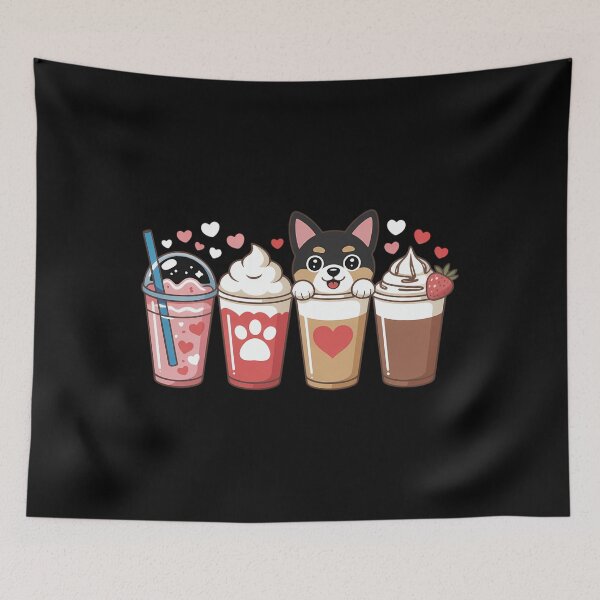 Item preview, Dachshund Coffee Lover Dog Mom Valentines Day Doxie Weiner designed and sold by TrinaEspinoza.