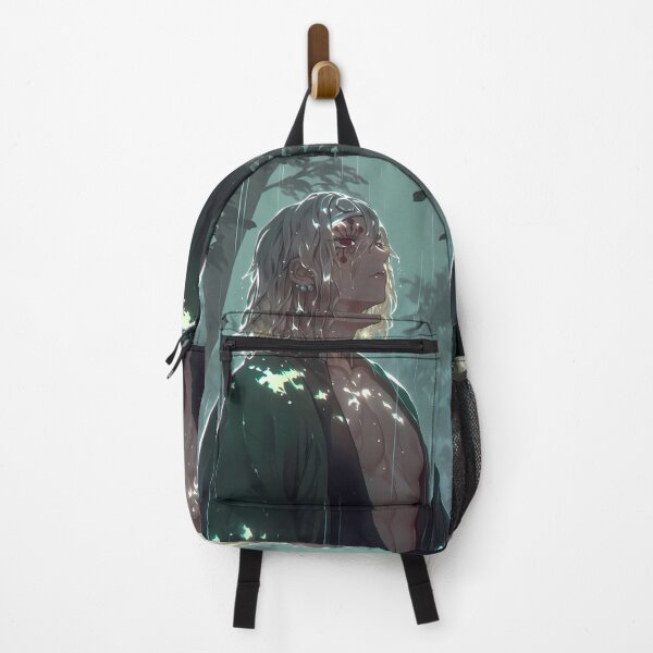 Item preview, Tengen Uzui Demon Slayer Forest Rain Teal Gaze designed and sold by Spraykart.
