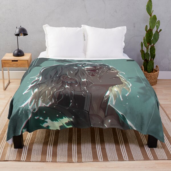 Item preview, Tengen Uzui Demon Slayer Forest Rain Teal Gaze designed and sold by Spraykart.