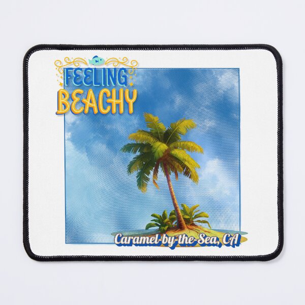 Item preview, Feeling Beachy – Carmel-by-the-Sea CA Palm Tree Shirt | California Coastal Vibes designed and sold by DonnaRaine.