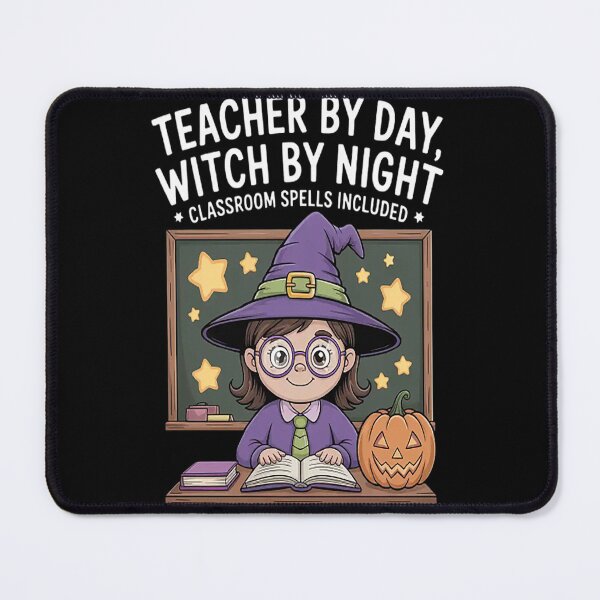 Item preview, Teacher by Day Witch by Night Halloween Teacher_v1 designed and sold by CottonCandyPrin.