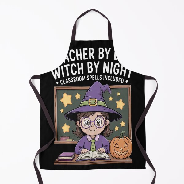 Item preview, Teacher by Day Witch by Night Halloween Teacher_v1 designed and sold by CottonCandyPrin.