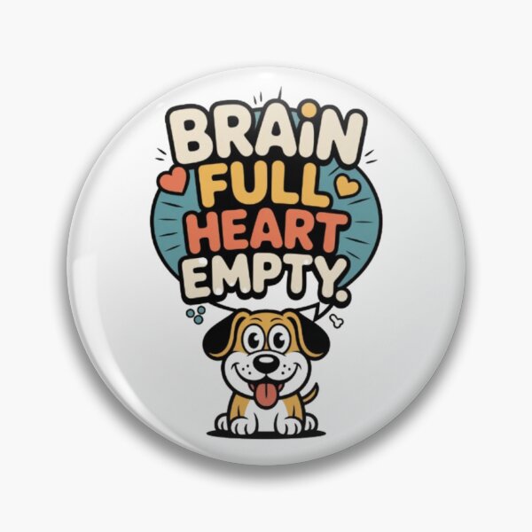 Item preview, Brain Full Heart Empty — Lost Between Thoughts and Feelings designed and sold by NewUSShop.