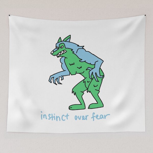 Item preview, Frozen Instinct Werewolf designed and sold by J-Mindful.