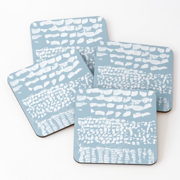 Item preview, Three Grains Textured Monoprint - Sky + Snow designed and sold by Irene Estelle.