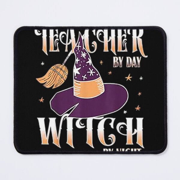 Item preview, Teacher By Day Witch By Night Halloween Teachers designed and sold by CottonCandyPrin.