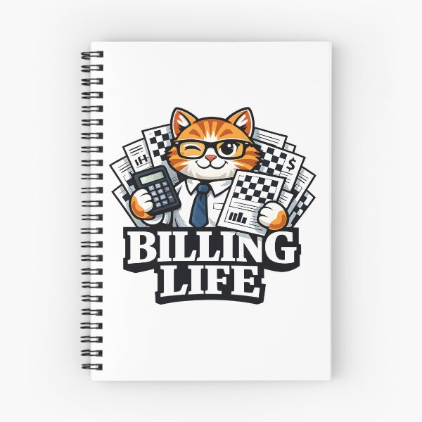 Item preview, Billing Life – Funny Cat Medical Biller Coding Billing Specialist Design designed and sold by ClinicalHubs.