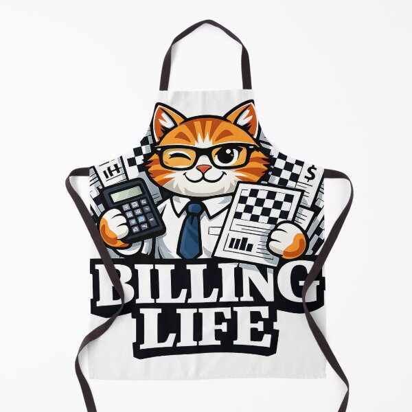 Item preview, Billing Life – Funny Cat Medical Biller Coding Billing Specialist Design designed and sold by ClinicalHubs.