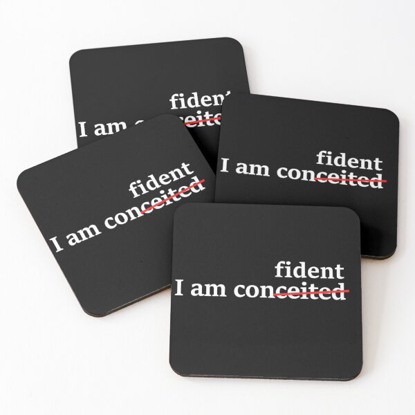 Item preview, I Am Confident Not Conceited Funny Sarcastic Confidence Quote Shirt designed and sold by KrystinaGiGi.