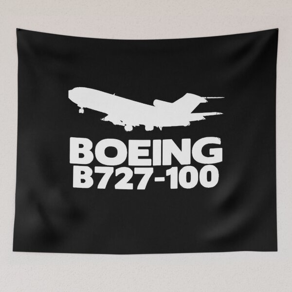 Item preview, Boeing 727-100 Retro Aviation Silhouette designed and sold by Emberglowo.