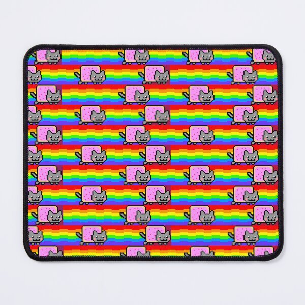 Item preview, Nyan Cat Pattern Pixel Art Y2K Retro Internet Aesthetic designed and sold by TrxshWear.