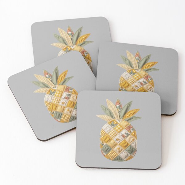 Item preview, Patchwork Pineapple Design designed and sold by theartfulaspie.