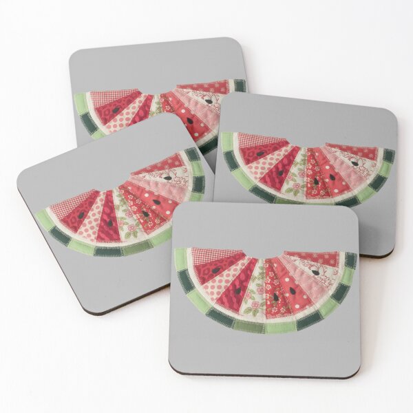 Item preview, Patchwork Watermelon Design designed and sold by theartfulaspie.