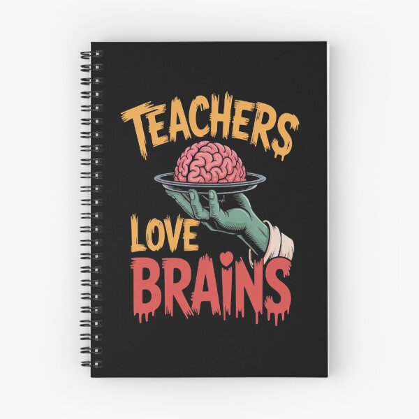 Item preview, Teachers Love Brains , Halloween Zombie School 1 designed and sold by CottonCandyPrin.