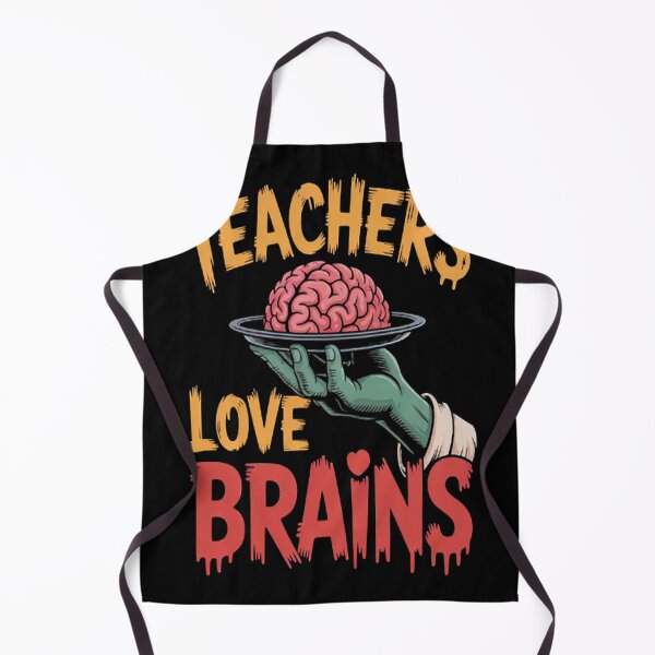 Item preview, Teachers Love Brains , Halloween Zombie School 1 designed and sold by CottonCandyPrin.