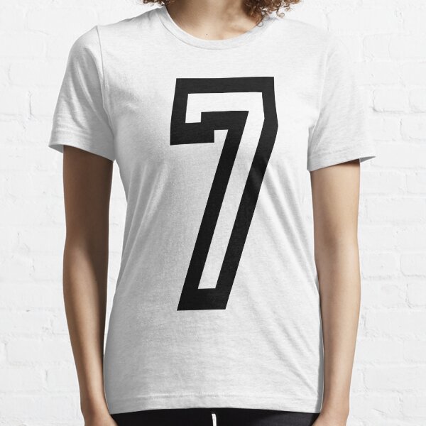 NUMBER 7. TEAM, SPORTS, 7th, SEVENTH, SEVEN, Competition. Essential T-Shirt