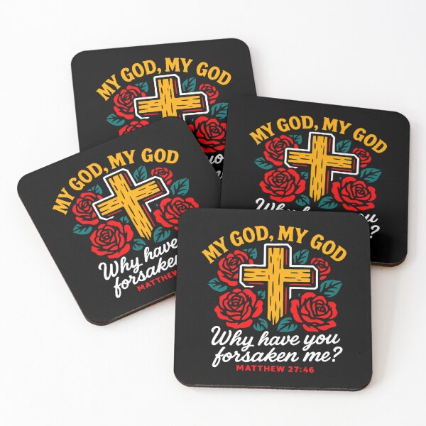 Item preview, Matthew 27:46 My God My God Why Have You Forsaken Me designed and sold by plushism.