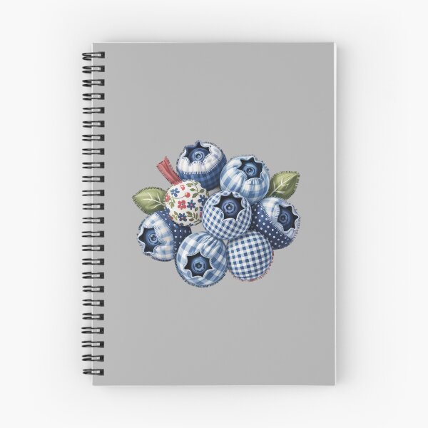 Item preview, Patchwork Blueberries Design designed and sold by theartfulaspie.