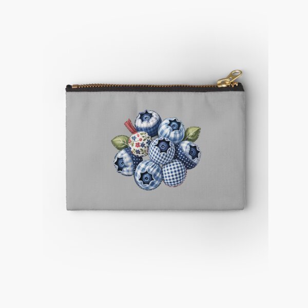 Artikelvorschau, Patchwork-Blaubeeren-Design entworfen und verkauft von theartfulaspie.