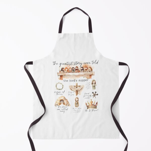 Item preview, The Greatest Story Ever Told Lord's Supper Easter Shirt designed and sold by OlyvieArt.