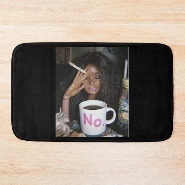 Item preview, Funny Distressed Doll Smoking Face Meme designed and sold by koffmannohe.