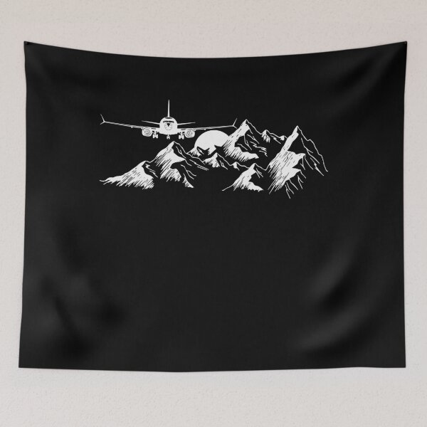 Item preview, Mountain Flight Adventure Aviation Design designed and sold by Emberglowo.
