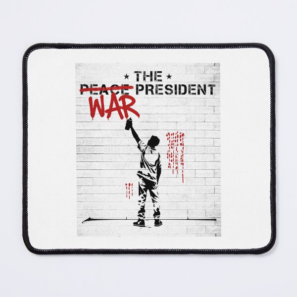 Item preview, The Peace President War Political Street Art Design designed and sold by EthosWear.