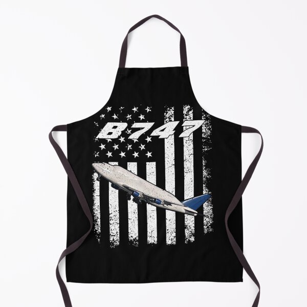 Item preview, B747 American Flag Aviation Shirt designed and sold by Emberglowo.